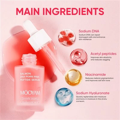 Ορός MOOYAM Salmon DNA PDRN Pink Peptide Serum